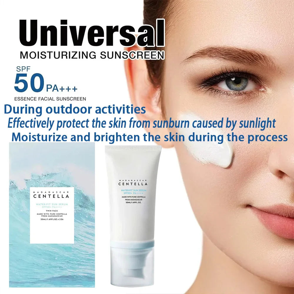 Korean Centella Sunscreen Cream for Skin Whitening and Protection-0