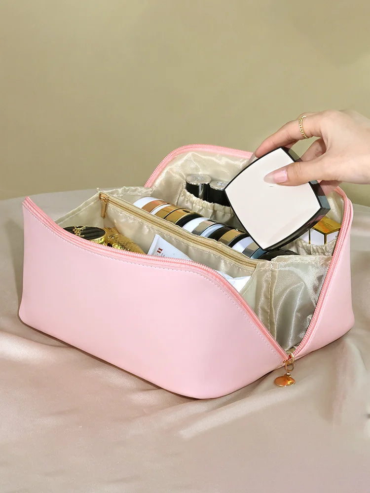 Portable Travel Cosmetic Bag Makeup Remover Bag Waterproof Wash Bag