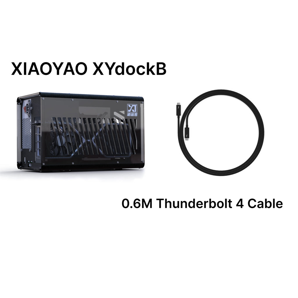 XIAOYAO Xydockb Thunderbolt Egpu Dock 60W PD/120W Dc/22Gbps Bandwidth/Jhl6340/Rtx4090/Rx7900Xtx