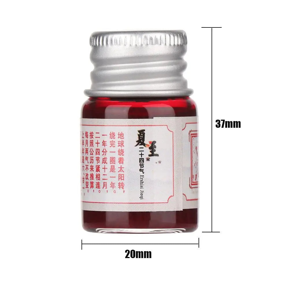 5ML 24 Colors Calligraphy Writing Paint Fountain Pen Glitter Powder Ink