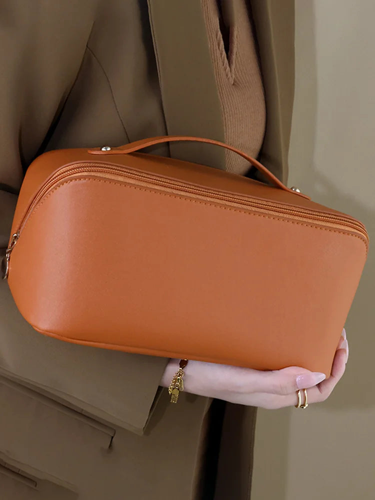 Portable Travel Cosmetic Bag Makeup Remover Bag Waterproof Wash Bag