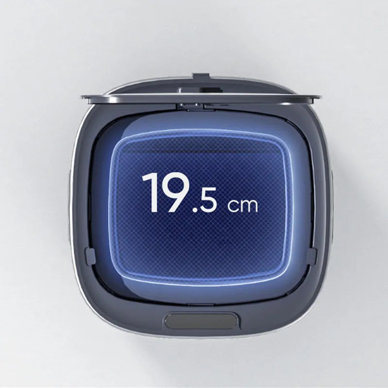 13L Smart Trash Can Large Capacity Rubbish Bathroom Garbage Electric Dustbin Home Kitchen Type Automatic Packing Trash Can