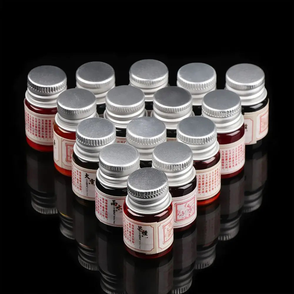 5ML 24 Colors Calligraphy Writing Paint Fountain Pen Glitter Powder Ink