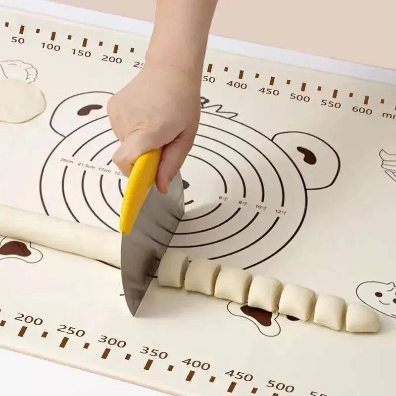 70*50Cm Silicone Pad Baking Mat Sheet Kneading Dough Mat for Kitchen Rolling Dough Pizza Large Dough Non-Stick Maker Holder