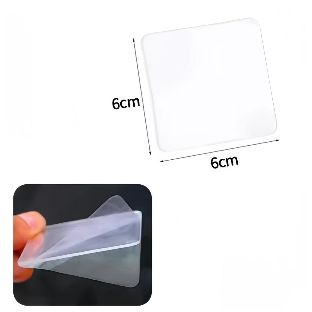 No Traces Double Sided Adhesive Tape Transparent Nano Tape Waterproof Wall Stickers Reusable Household Products Adhesives