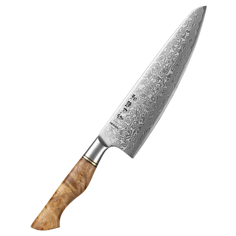 1-5PC Knife Set Professional Damascus Steel Chef Santoku Bread Utility Paring Cook Knife for Meat Sharp Kitchen Knife