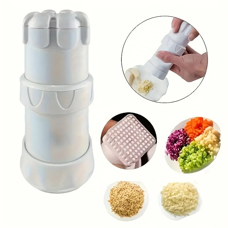 1Pc Chef Manual Garlic Press Mini Multifunctional Garlic Cutter Kitchen Tool Peeler/Masher/Grinder