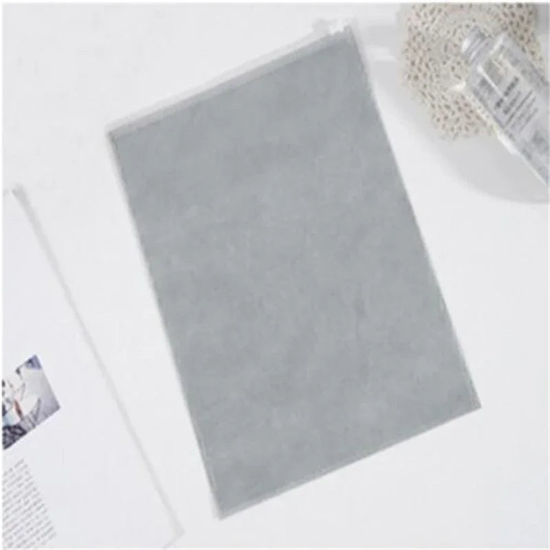 20 Pcs Non-Woven Zipper Bag Gift Bag Travel Receive Bag Transparent Clothing Reservoir Clothes Packaging Bags Travel Storage