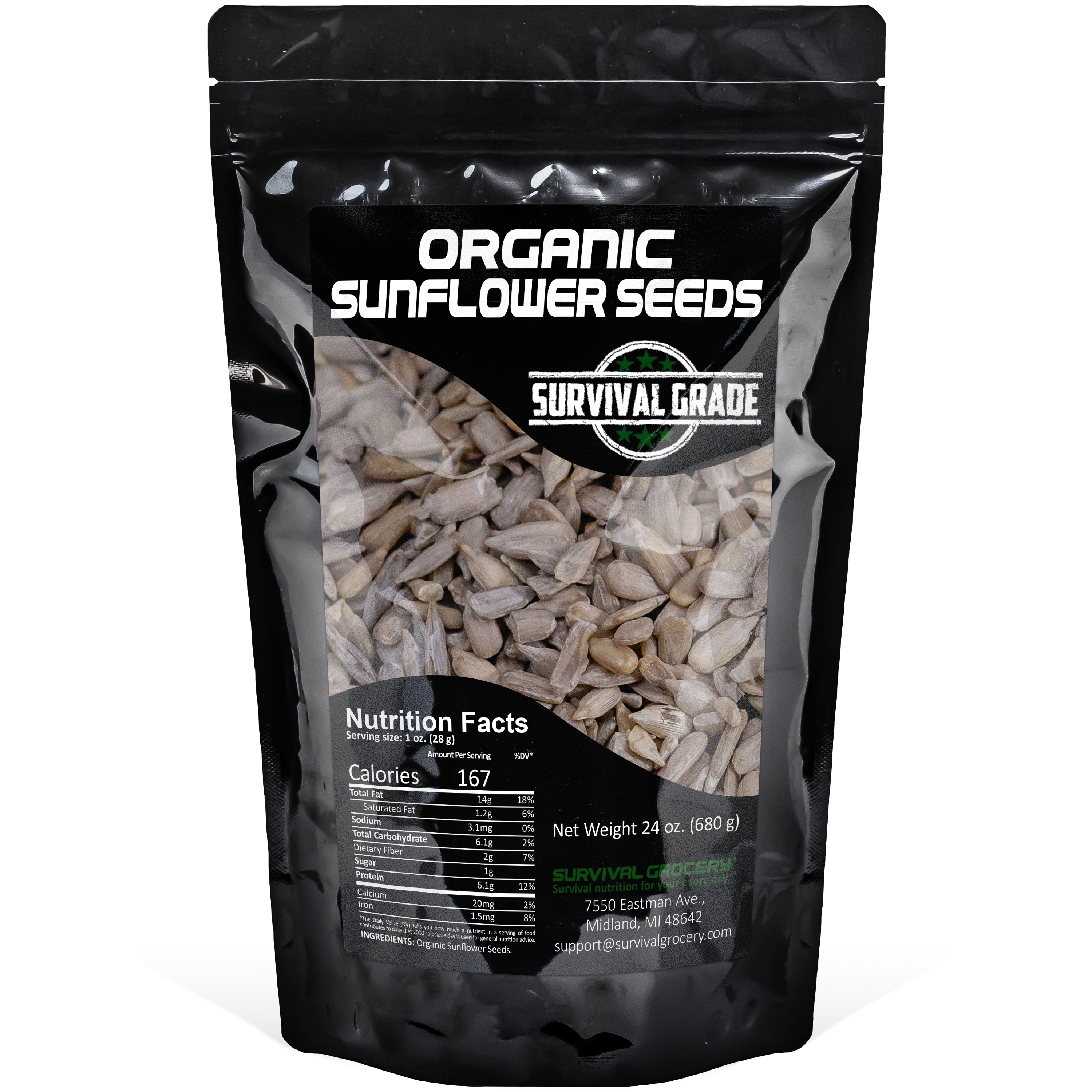 Organic Sunflower Seeds (24 oz.)-0
