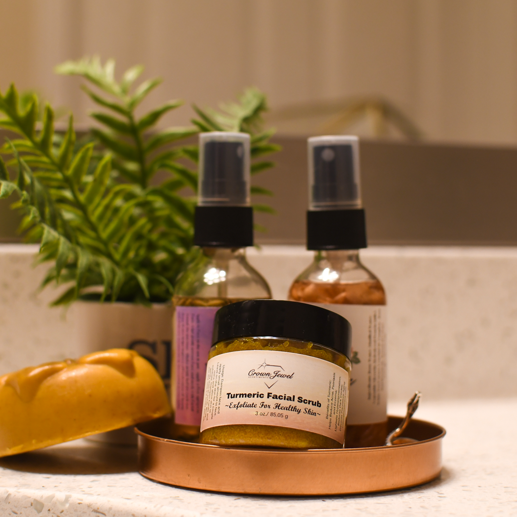 Turmeric Facial Scrub-0