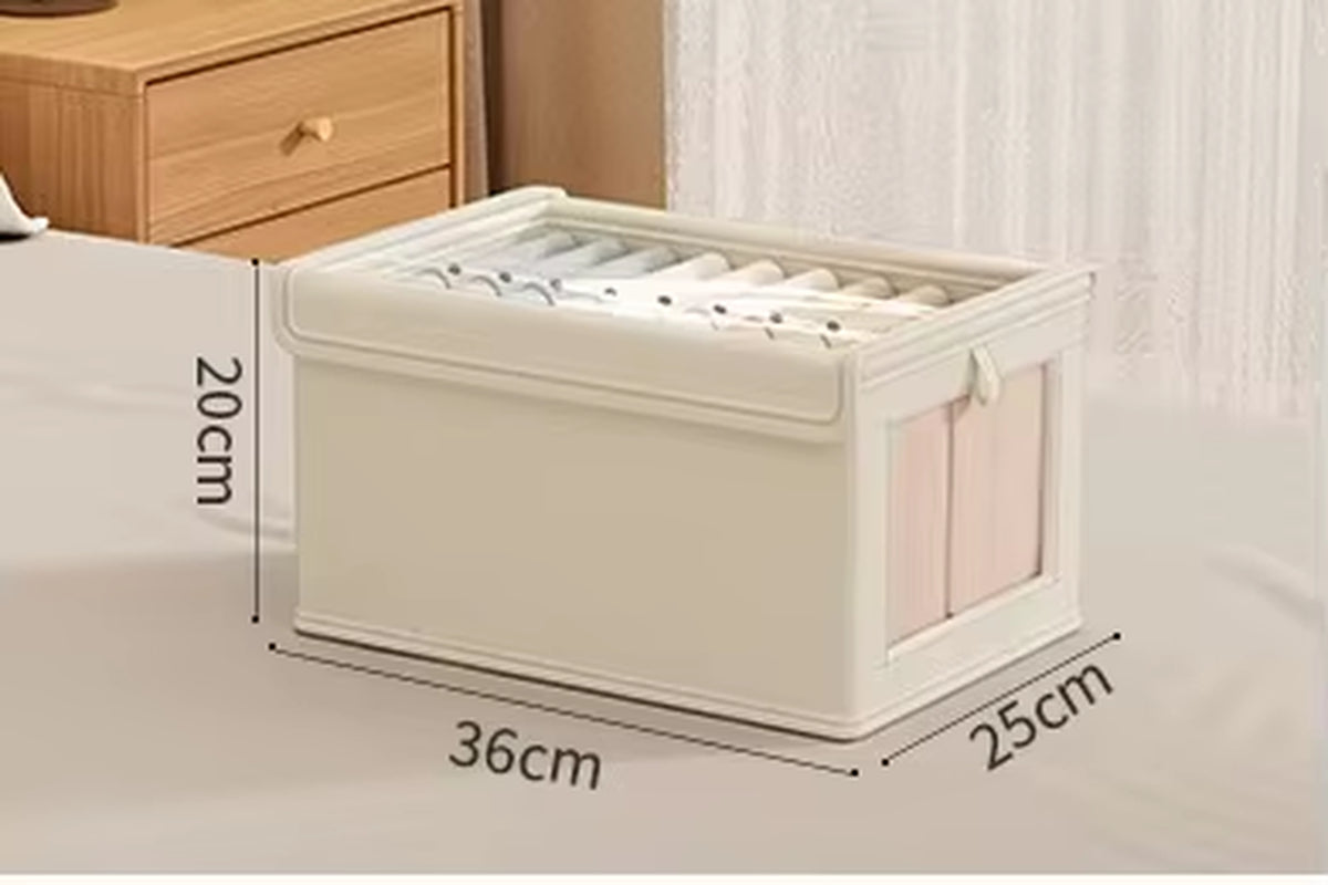 Large-Capacity Household Clothing Storage Box Enlarged and Thickened Folding Storage Box Suitable for Cotton Quilts down Jackets