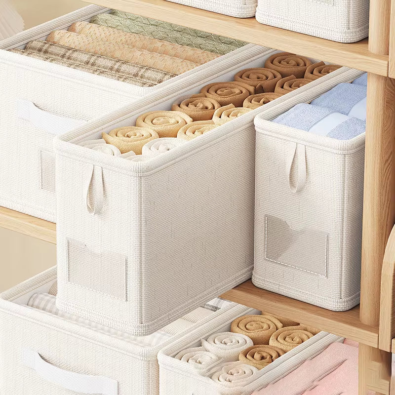 1Pc Wardrobe Clothes Organizer Box Underwear Storage Box Narrow Wardrobe Gaps Storage Basket save Space Durable Organizer Box