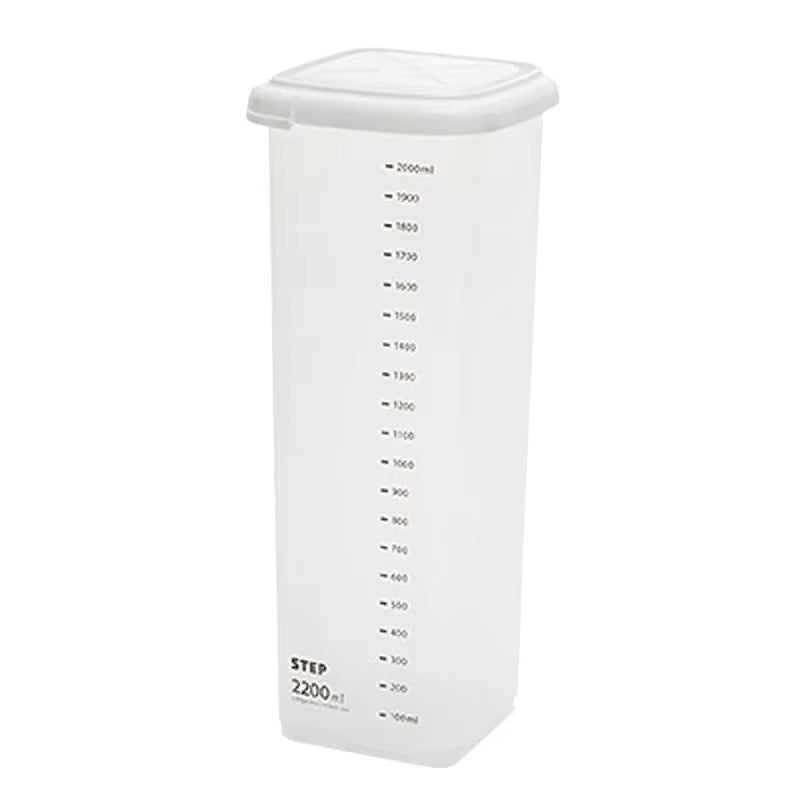 Plastic Sealed Cans Kitchen Storage Box Transparent Food Canister Keep Fresh New Clear Container in Different Capacity