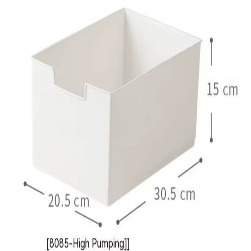 Plastic Pull Out Cabinet Drawer Organizer, Expendable Slide Out Kitchen Storage Shelves, Desk Storage Rack for Office