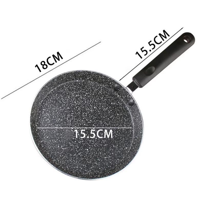 Non Stick Frying Pan 18/22/26CM Breakfast Pancake Egg Steak Frying Pot Pizza Panckae Pans with Handle Cooking Tool Cookware Set