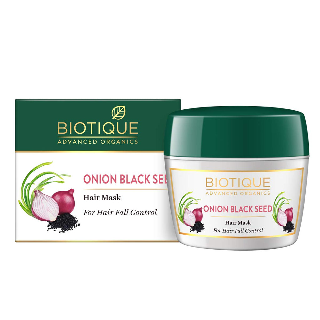 Onion Black Seed Hair Mask, Ideal for Hair Fall Control, 175G