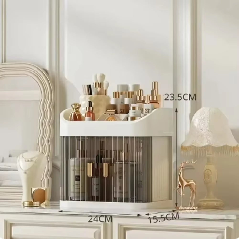Drawer Type Organizer Desktop Storage Cosmetics Storage Box Large Capacity Dressing Table Skin Care Products Storage Rack