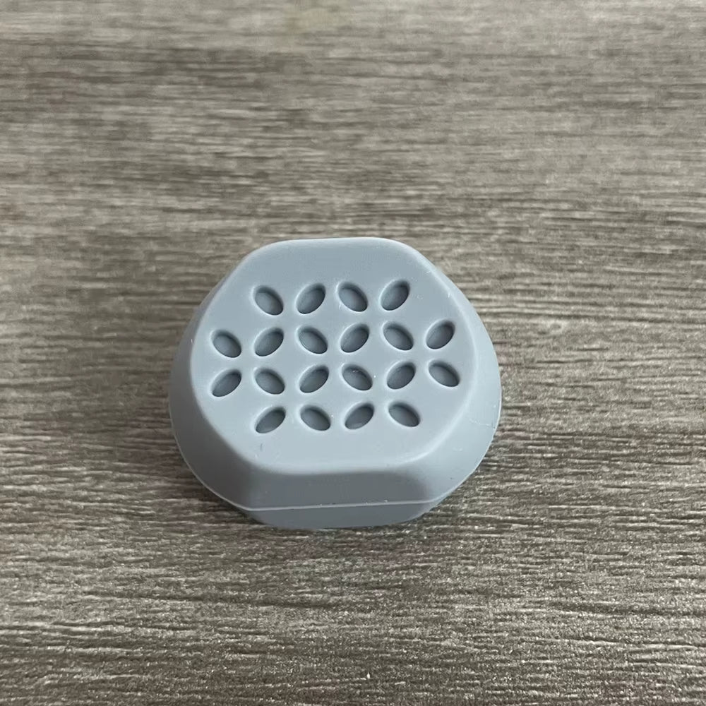 6Pcs Silicone Chews Jawline Trainers Kit Portable Neck Muscle Trainers for Women Men