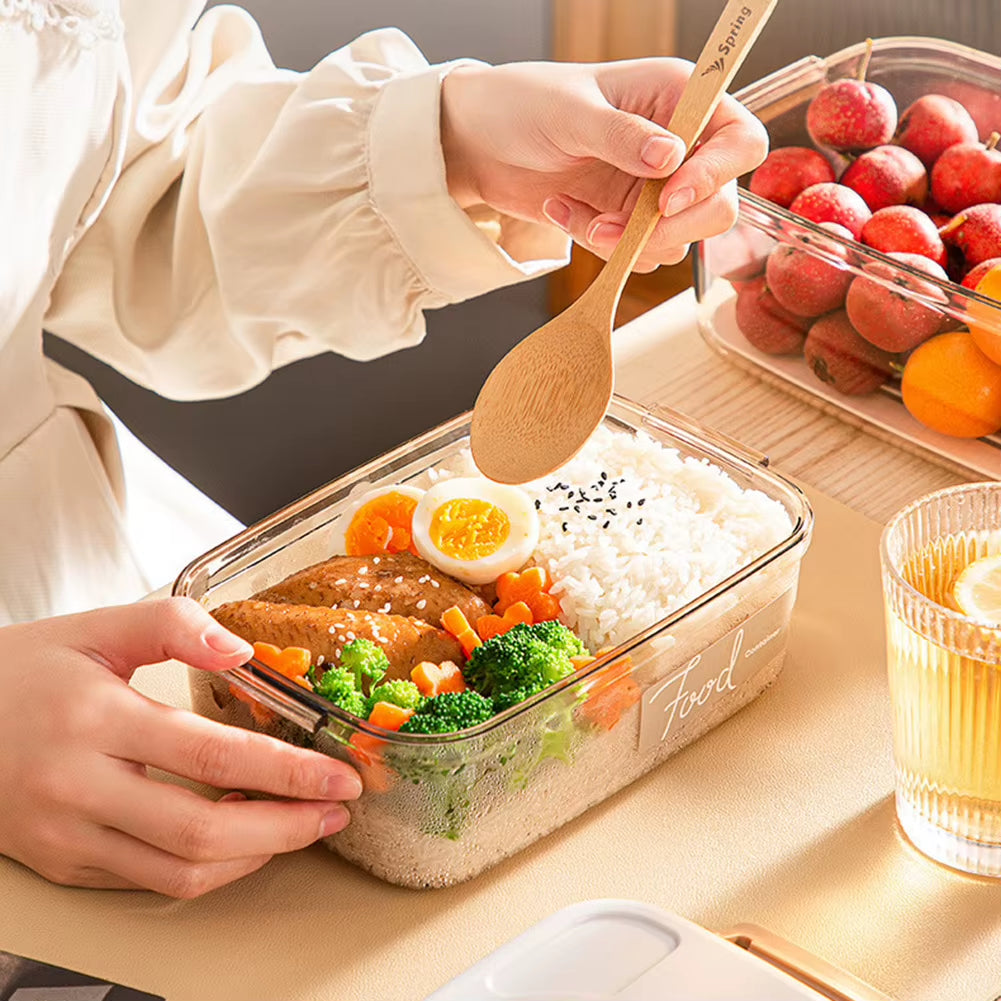 Vacuum Food Storage Box Food Storage Container with Time Compass & Air Pump Sealed Food Storage Box for Meat Fruits Vegetables