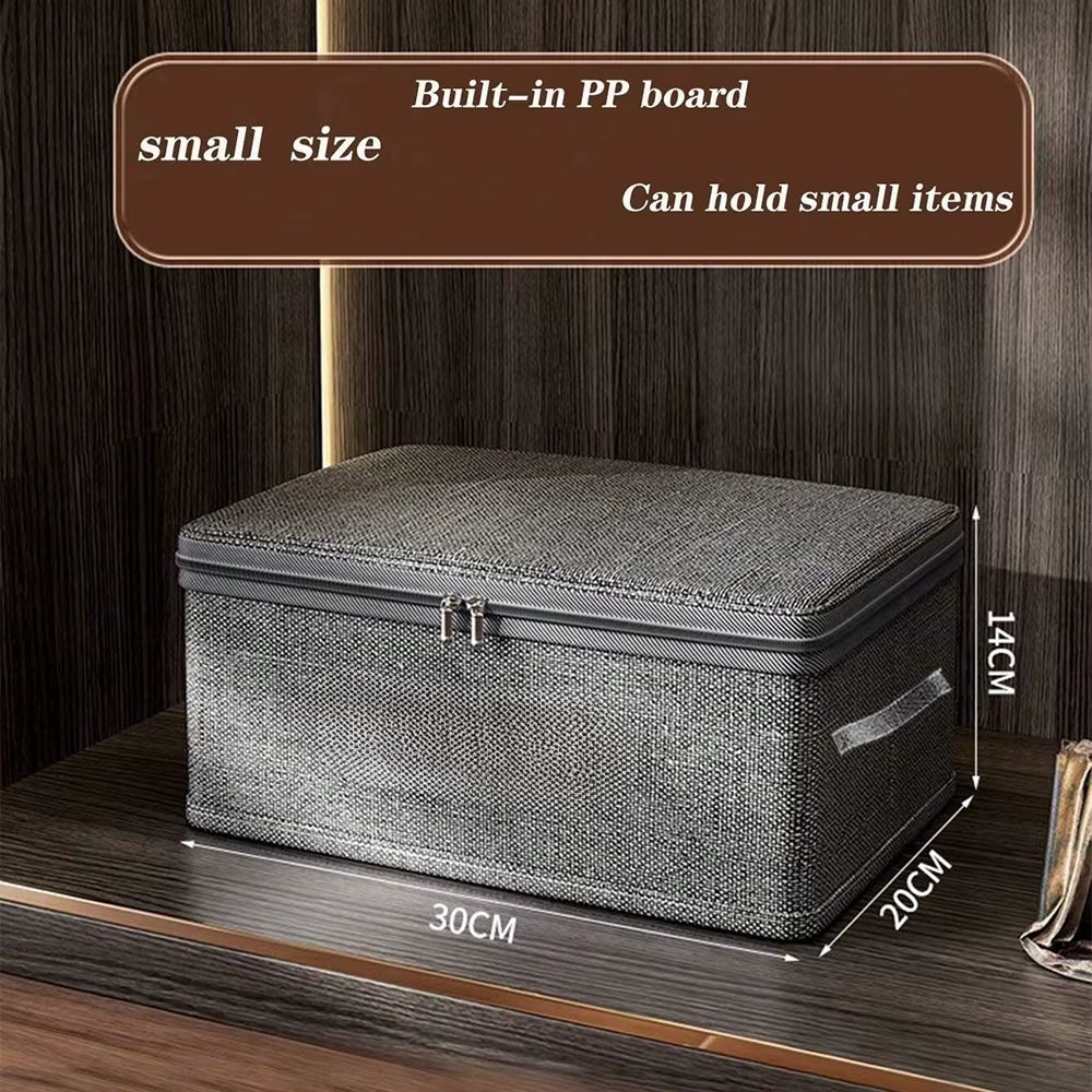 1PCS Folding Clothes Organizer , Large Capacity Quilt Organizer Multifunctional Bra Organizer Lingerie Oxford Cloth Divider