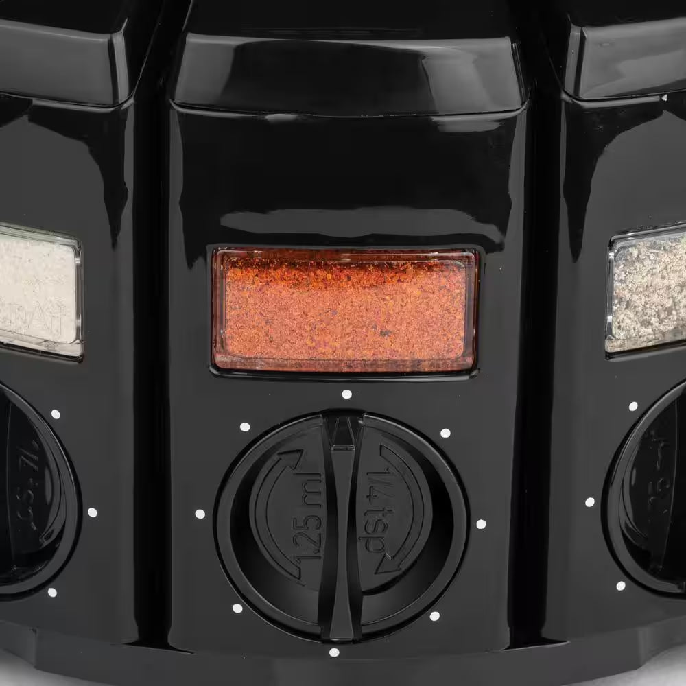 Select a Spice Plastic Black Spice Carousel