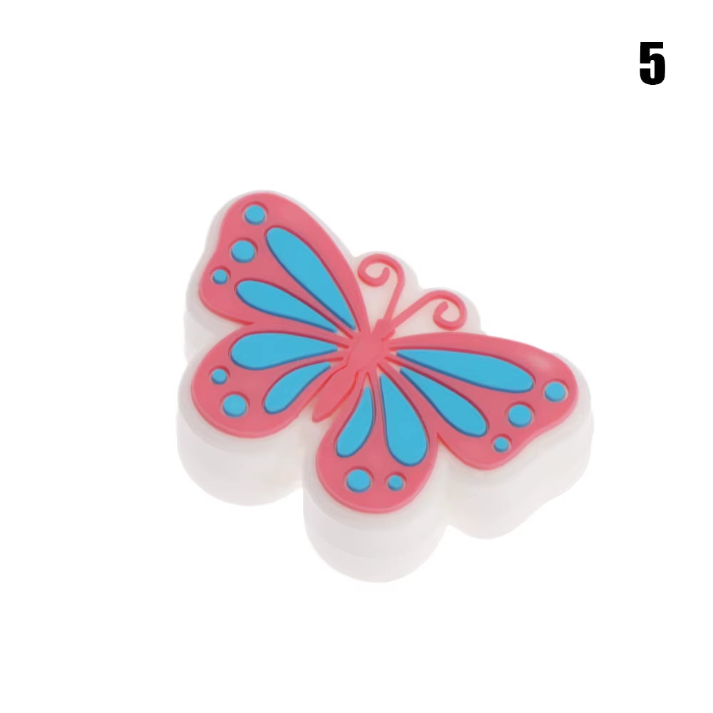 Cartoon Insect Shape Wire Cord Protector Silicone Case Data Line Cover Cute Animal Wired Earphone USB Charger Cable Protectors