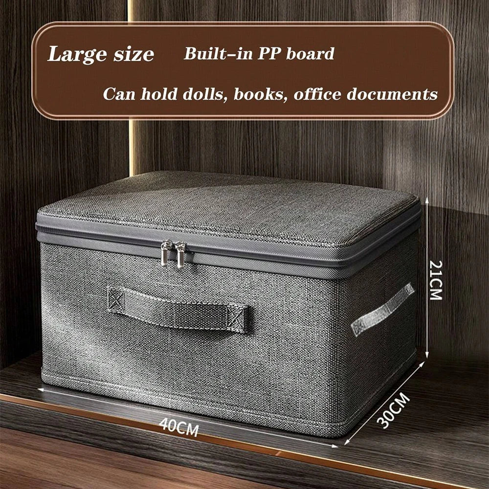 1PCS Folding Clothes Organizer , Large Capacity Quilt Organizer Multifunctional Bra Organizer Lingerie Oxford Cloth Divider