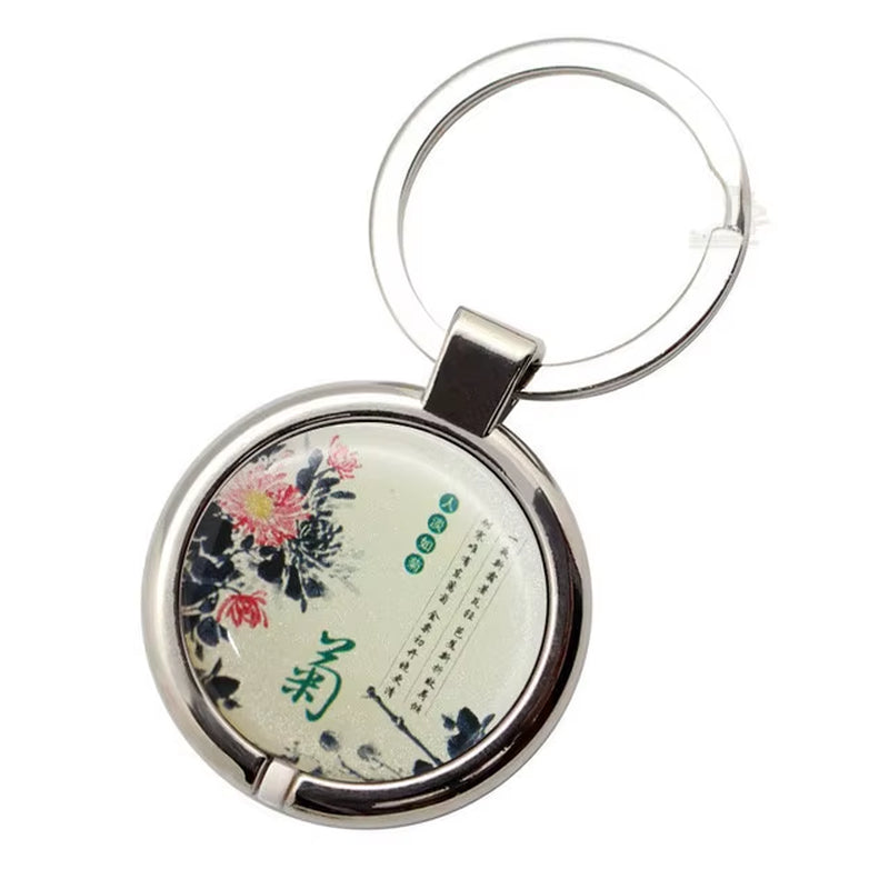 Metal Edging ID EM4305 125Khz Key Copy Blank Writable T5577 Keyfobs RFID Tag Ring Proximity Token Access Card 1Pcs