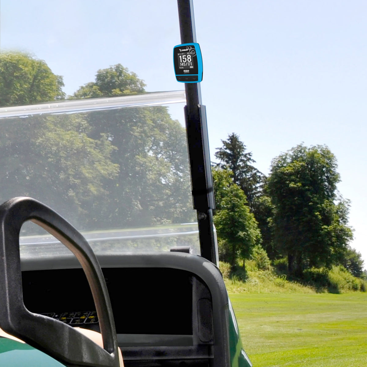 Swami KISS Golf GPS Rangefinder, with 38,000+ Preloaded Course Maps