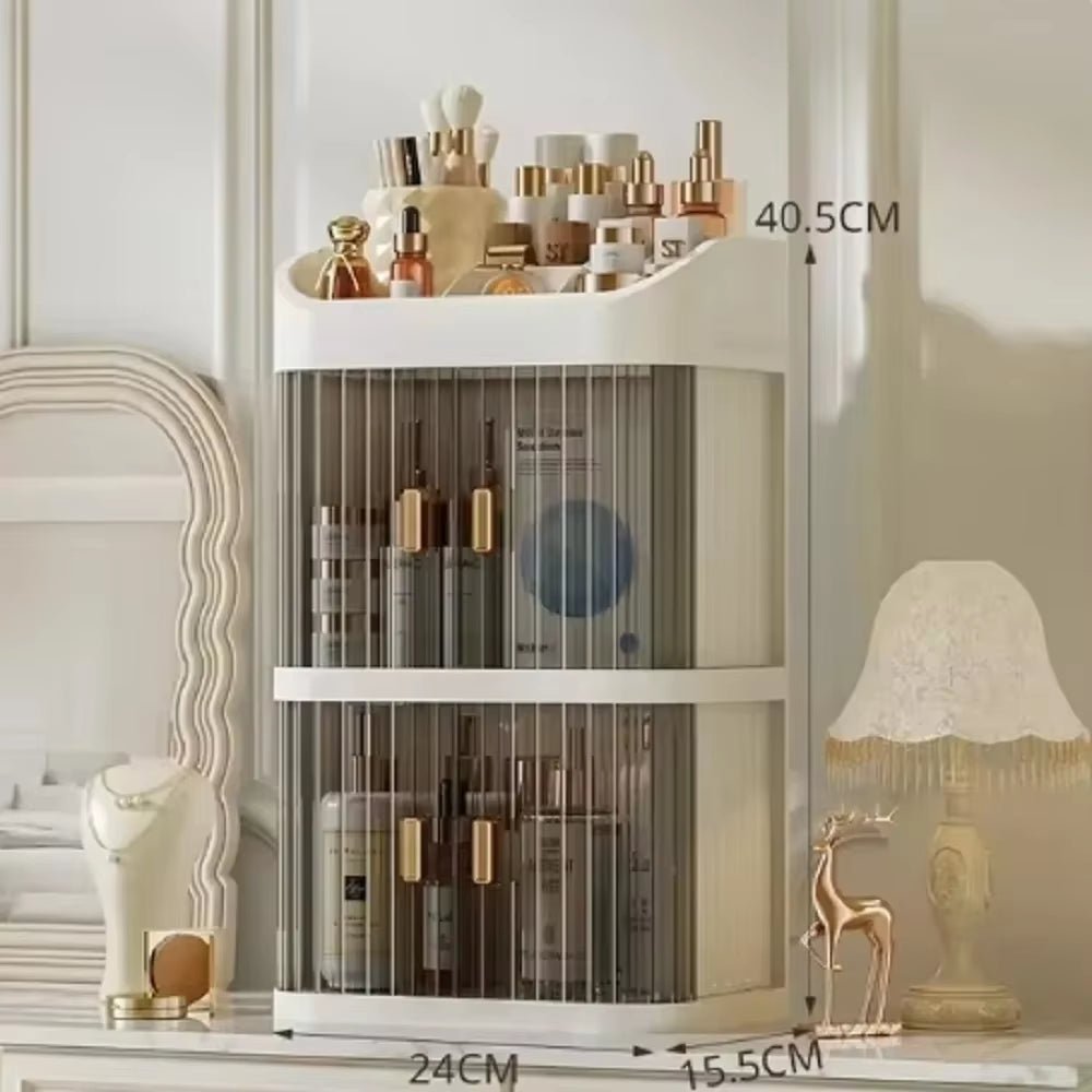 Drawer Type Organizer Desktop Storage Cosmetics Storage Box Large Capacity Dressing Table Skin Care Products Storage Rack