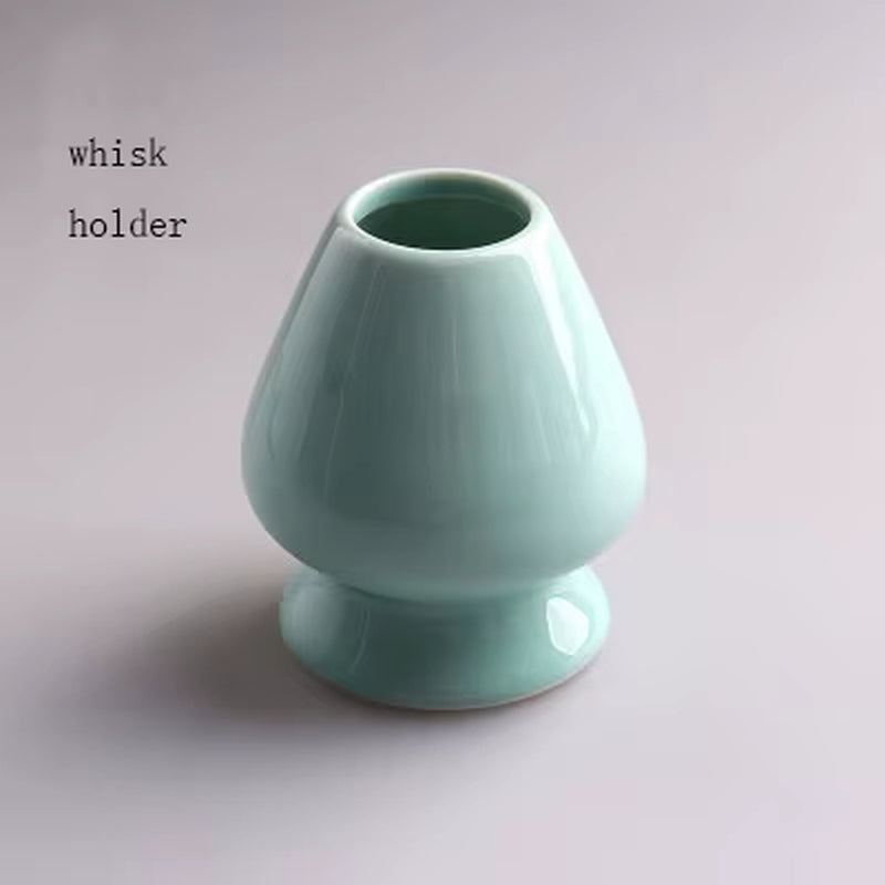 Japanese Matcha Tea Set Matcha Bowl Bamboo Whisk Holder Tray Matcha Set