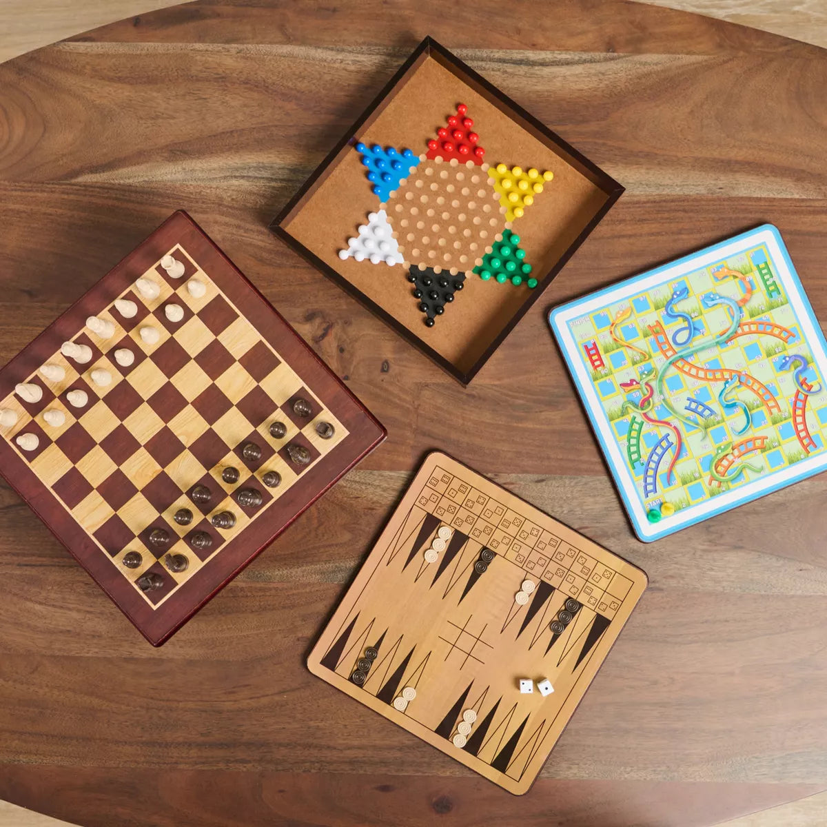 Game Gallery 12 in 1 Game House with 12 Classic Games