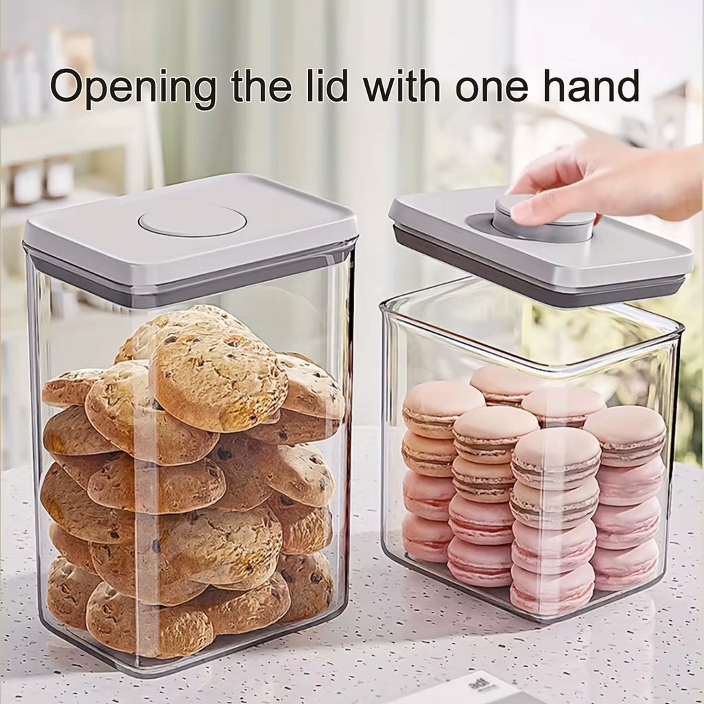 35.5Oz Airtight Food Storage Containers with Lids - Bpa-Free, Press-To-Seal Design for Snacks, Cookies, Grains, Fruits