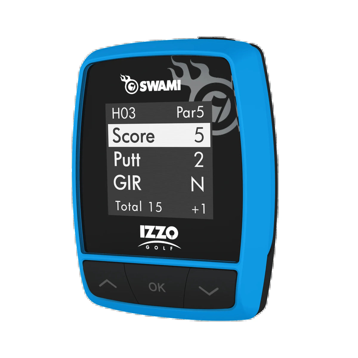 Swami KISS Golf GPS Rangefinder, with 38,000+ Preloaded Course Maps