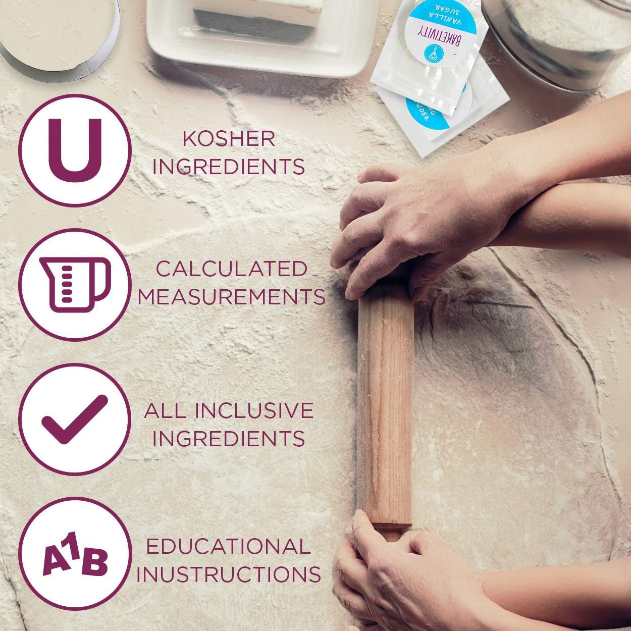 Kids Baking DIY Activity Kit - Bake Delicious Bug Cupcakes with Pre-Measured Ingredients – Best Gift Idea for Boys and Girls Ages 6-12 – Includes Free Hat and Apron