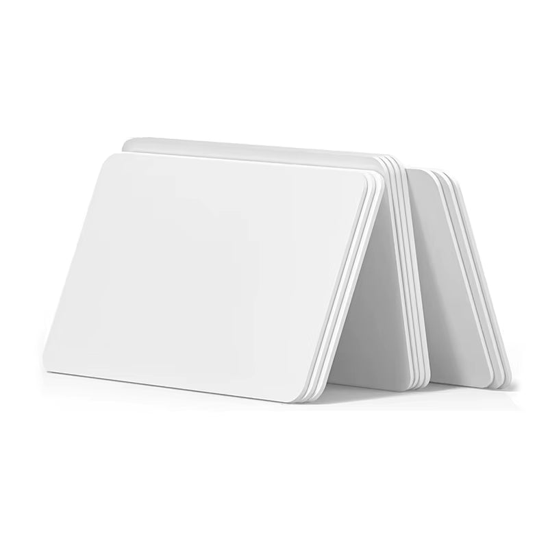 10PCS Rewritable RFID 13.56Mhz CUID UID Blank Card Clone Card Copyable Changeable Smart IC S50 Card Duplicator White Cards