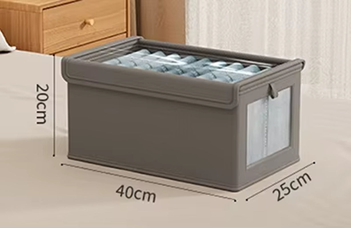 Large-Capacity Household Clothing Storage Box Enlarged and Thickened Folding Storage Box Suitable for Cotton Quilts down Jackets