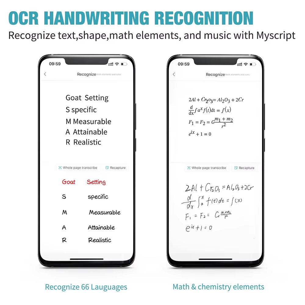 Syncpen3 Set Smart Digital Pen with Smart Notebook & LCD Writing Tablet Bluetooth Wireless OCR Digital Pen Record Notes
