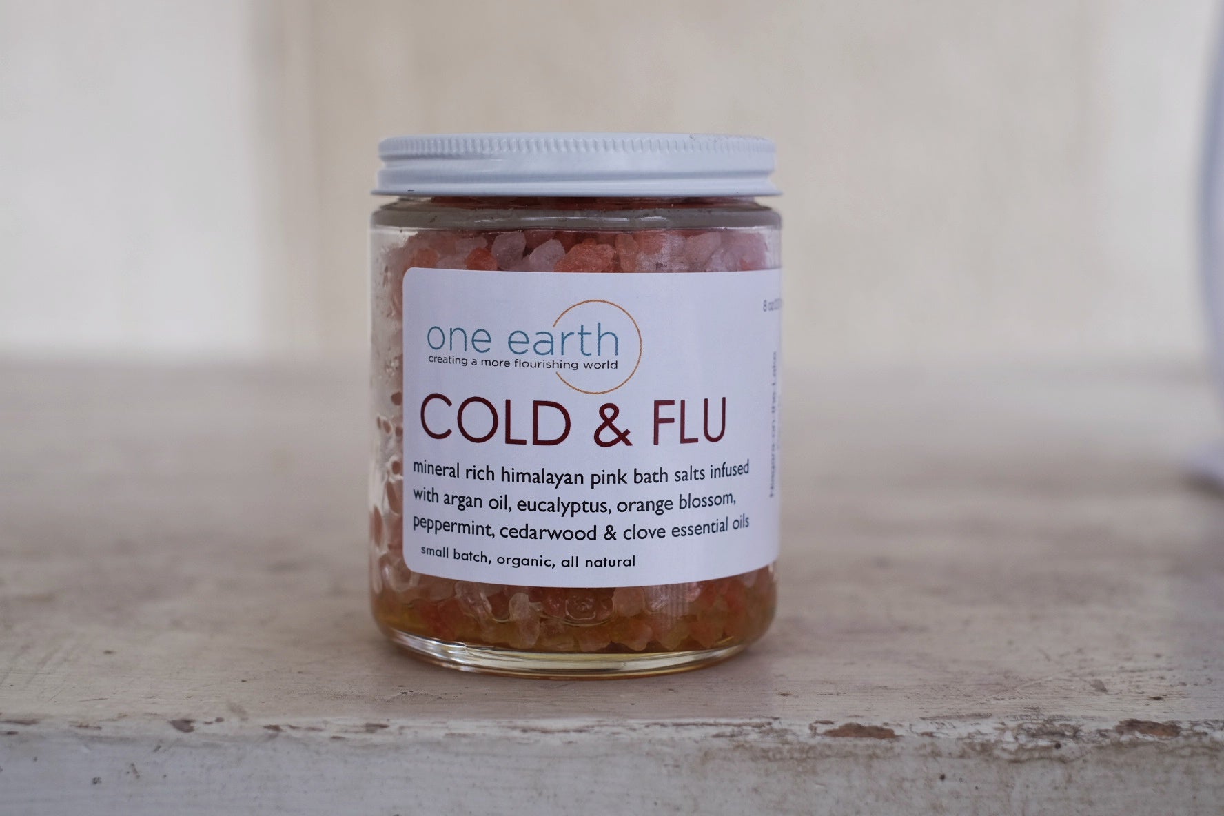 Argan Oil Bath Salt Soak - Breathe (Cold & Flu)