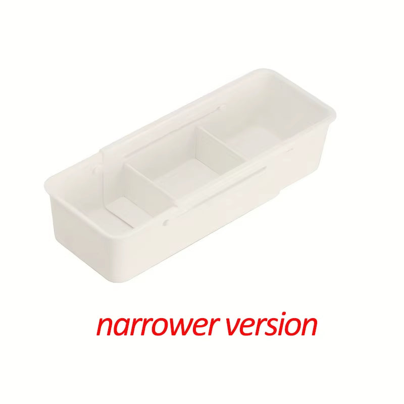 Compartment Storage Box Adjustable Functional Retractable Storage Box Home Storage Drawer with Divider Compartmentalized Design