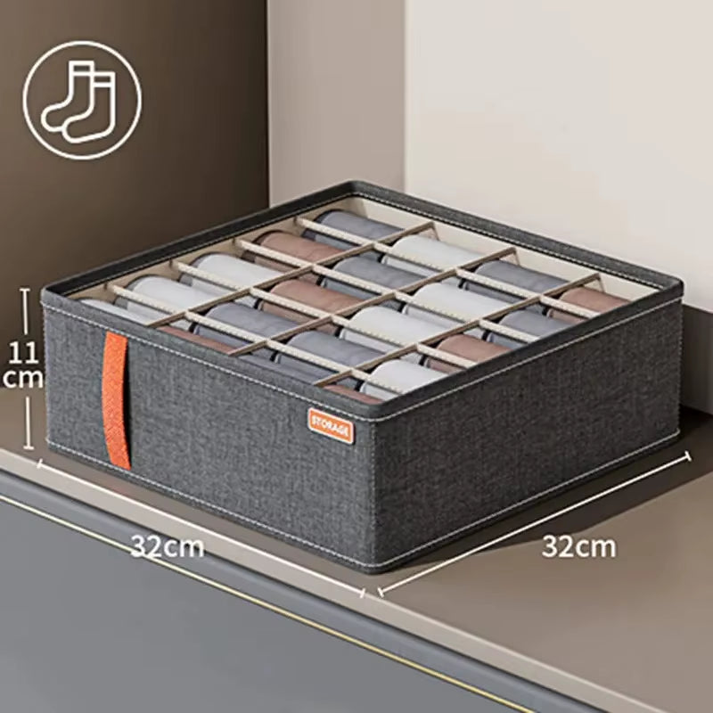 Bedroom Cabinet Drawer Underwear Organizer Socks Bra Clothing Storage Boxes Wardrobe Clothes Organizer Pants Socks Organizer