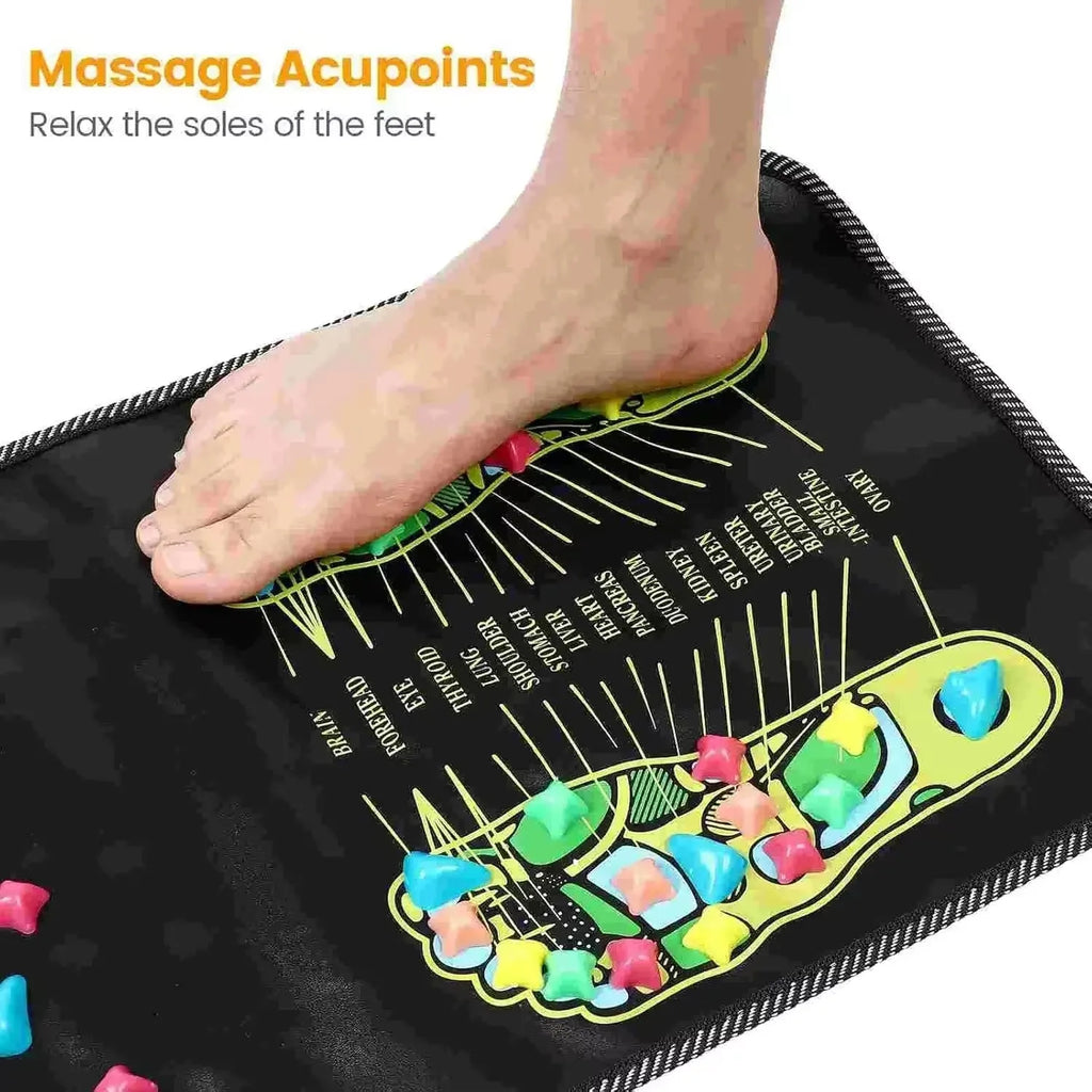 Acupressure Pad Foot Reflexology Massage Pad Health Care Walking Foot Pressure Pad Reflexology Massage Pad Foot Massager
