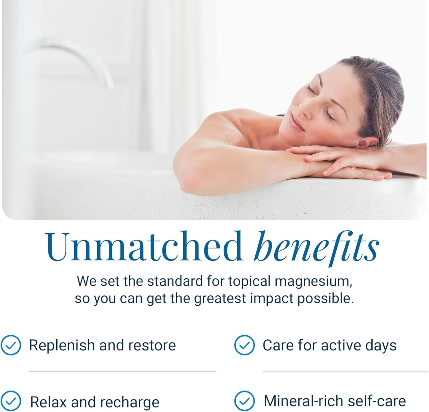 Magnesium Bath Flakes of Pure Genuine Zechstein Chloride - Resealable Magnesium Supplement Bag That Will Outperform Leading Epsom Salts 1.65 Lbs