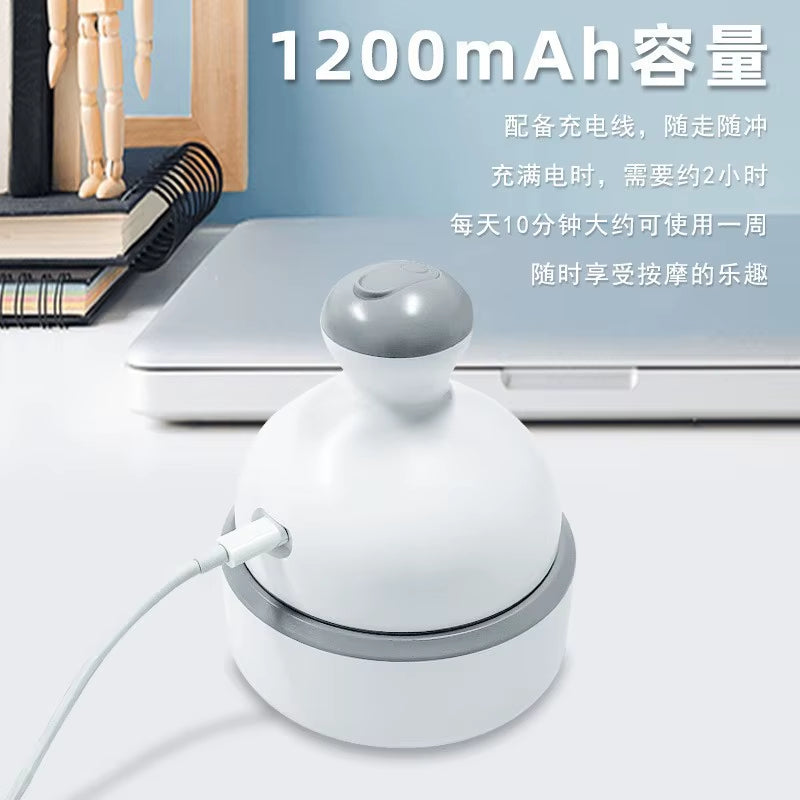 Cross New Electric Head Massager Intelligent Home Relaxation Head Massage Essential Oil Import Scalp Massager