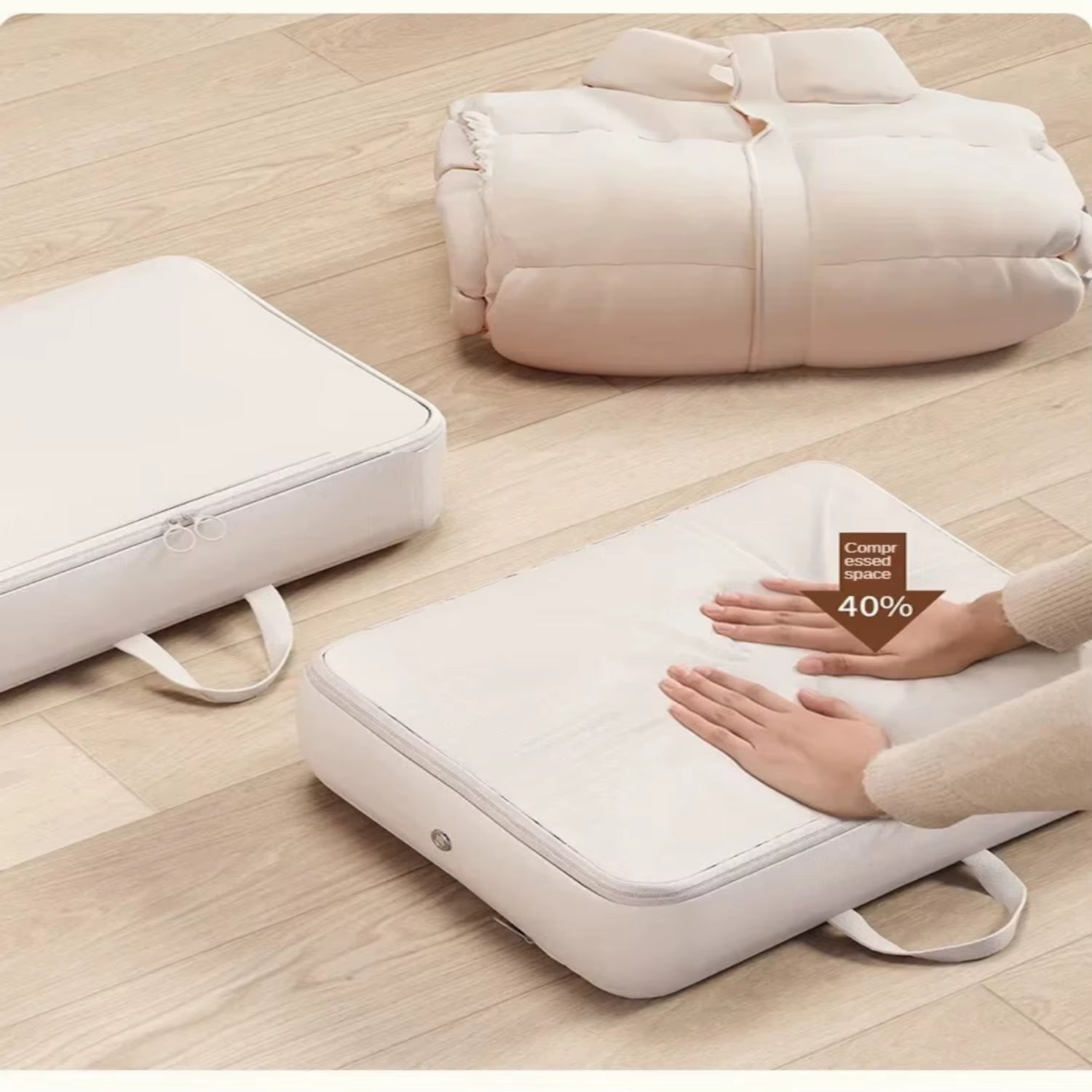 1PCS/SET Compression Packing down Clothes Quilt Storage Foldable Large Capacity Expansion Organizer Bag Capacity Expansion Bag