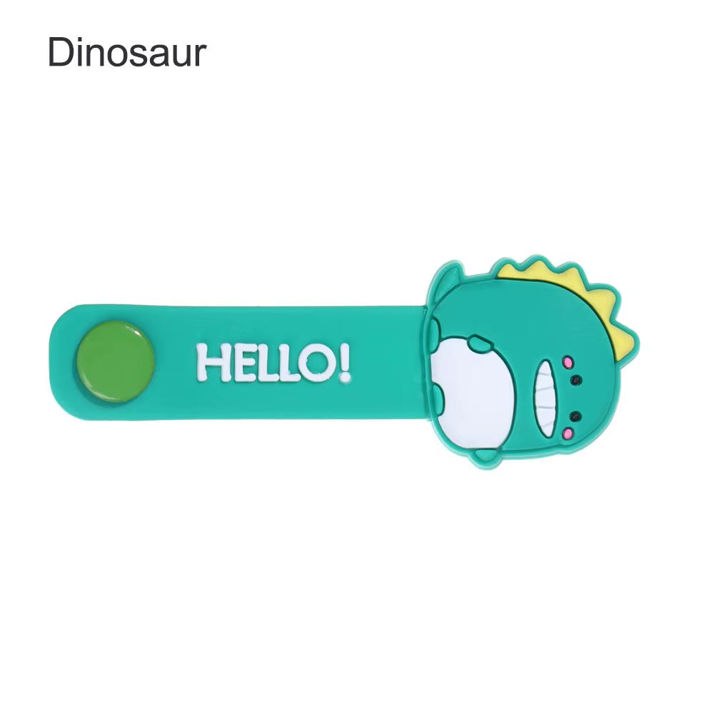 Cute Cartoon Data Cable Organizer Multifunction Cord Protector Bookmark Clips Wire Cord Winder Data Line Storage Earphone Winder