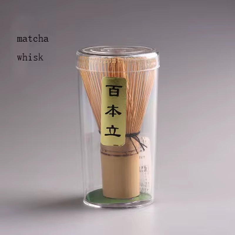 Japanese Matcha Tea Set Matcha Bowl Bamboo Whisk Holder Tray Matcha Set