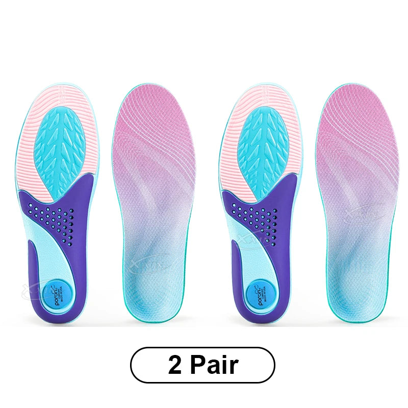 【Xxin】Arch Support Insole Orthopedic Shoe Pad Flat Foot Insert Sport Elastic Breathable Insoles Size35-46