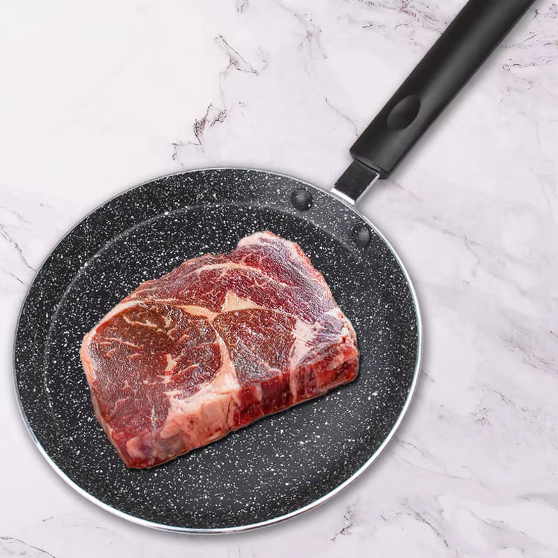 Non Stick Frying Pan 18/22/26CM Breakfast Pancake Egg Steak Frying Pot Pizza Panckae Pans with Handle Cooking Tool Cookware Set