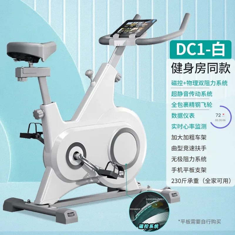 Smart Magnetic Indoor Cycling Bike: Mini Fitness Equipment for Weight Loss and Quiet Exercise